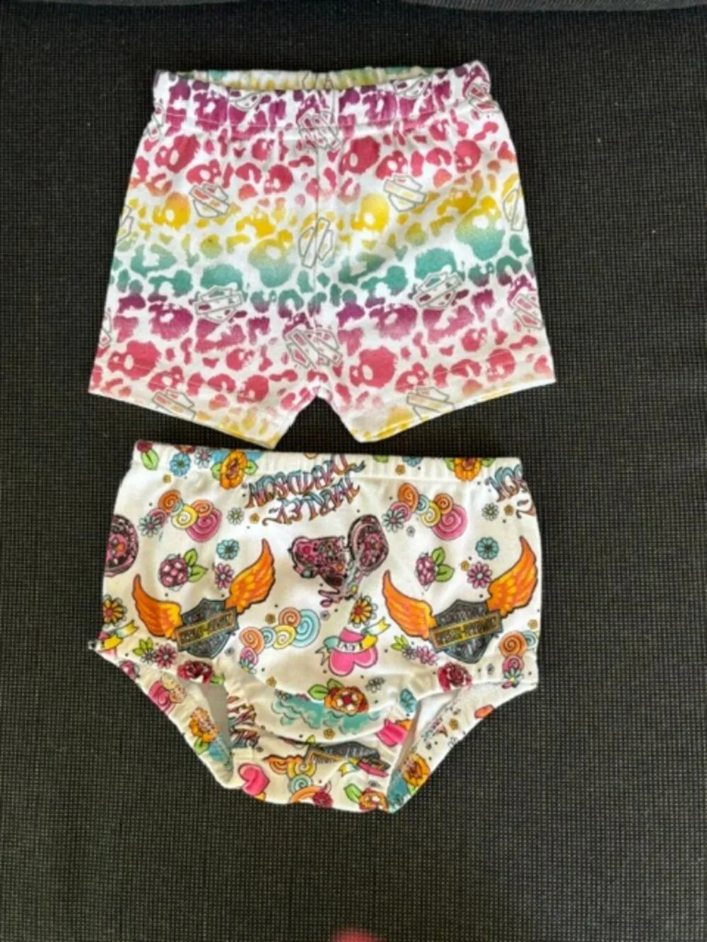 HARLEY DAVIDSON INFANT SHORTS/DIAPER COVER UPS